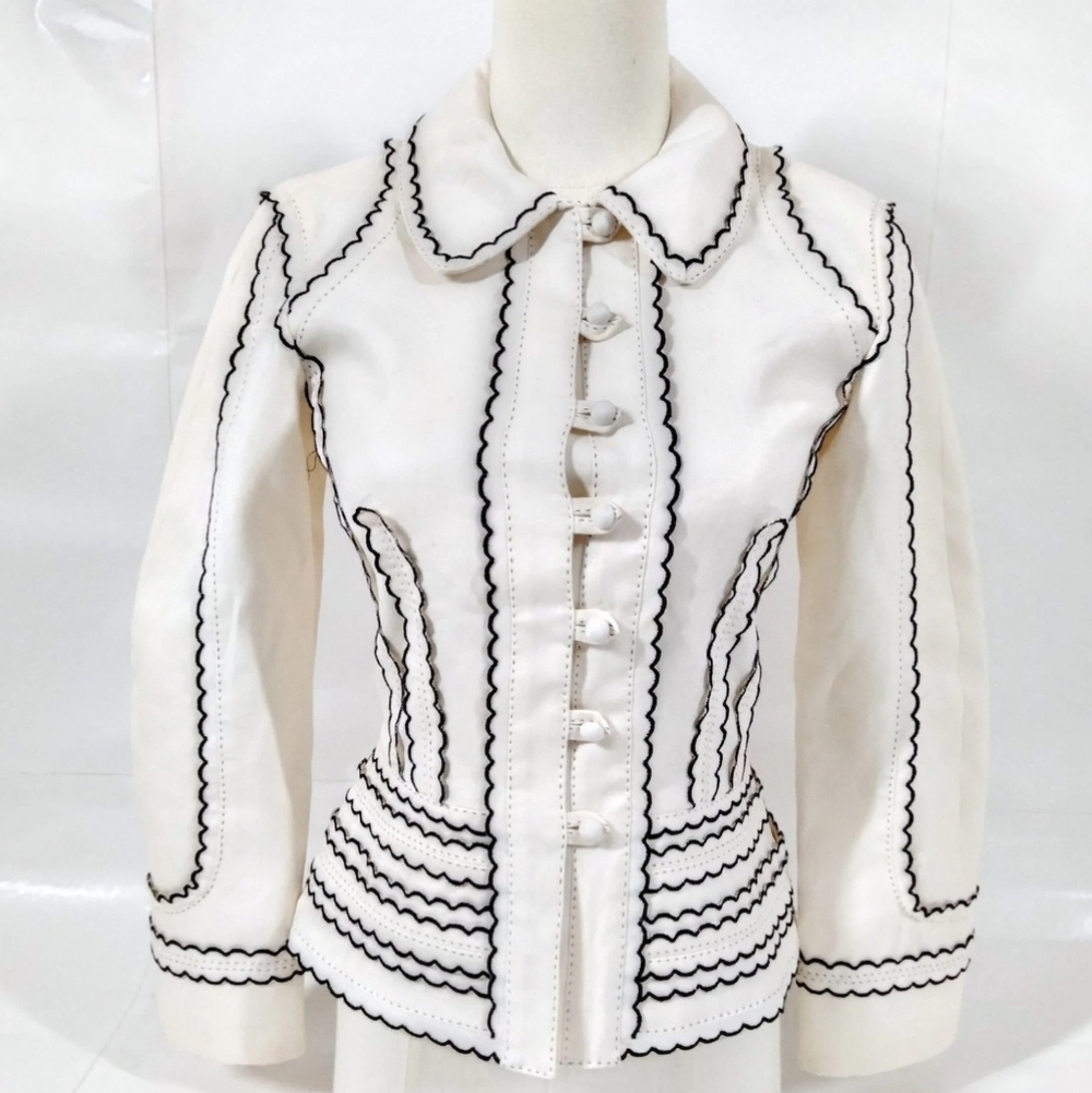 Louis Vuitton Jacket Linen, Cotton Size 34